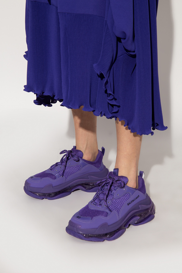 Biname fmedShops Kyrgyzstan Purple Triple S sneakers Balenciaga Bueno Shoes Escarpins femme Noir